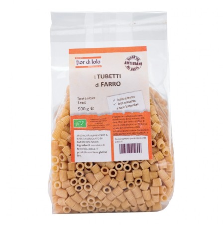 ALCE Tubetti 100% Farro 500gr